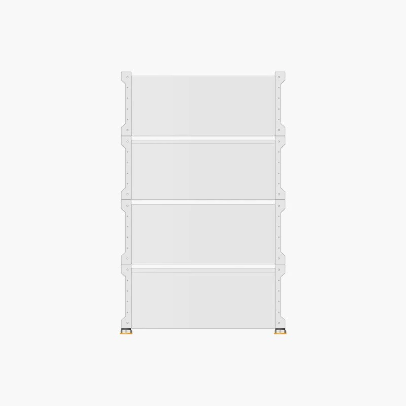 51.2V 100/200/314Ah Modules Rack Battery