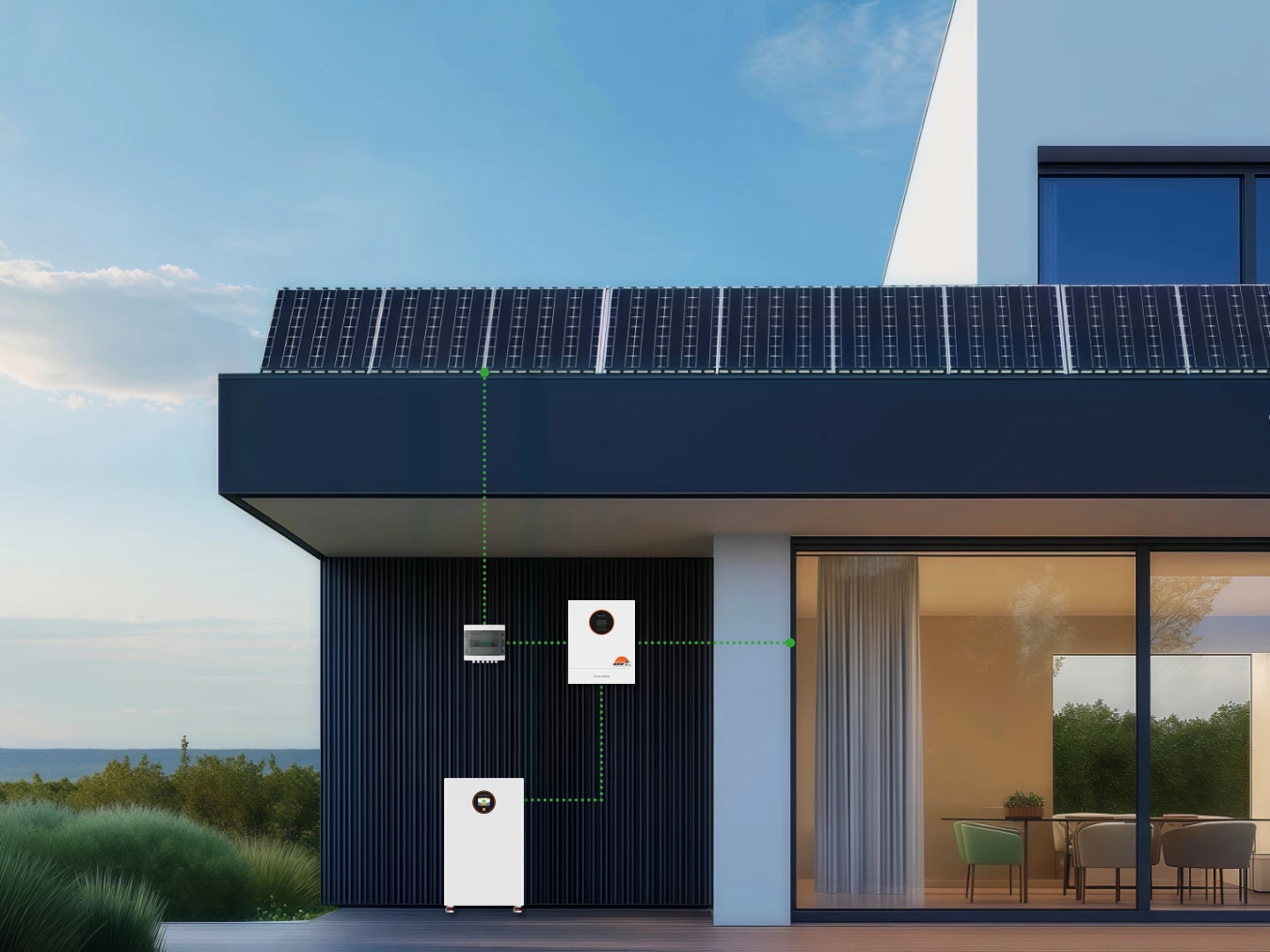 Customized 60-80kW High Voltage Solar Energy System