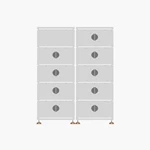 96-265kWh High Voltage Rack Battery ( 76.8V 314Ah Module )
